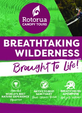 Rotorua Canopy Tour ad